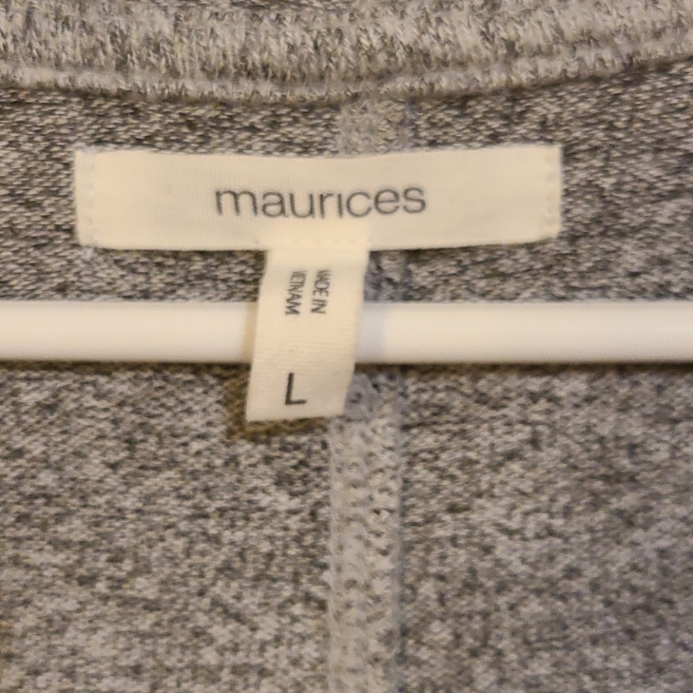 Womans L Hooded Cardigan